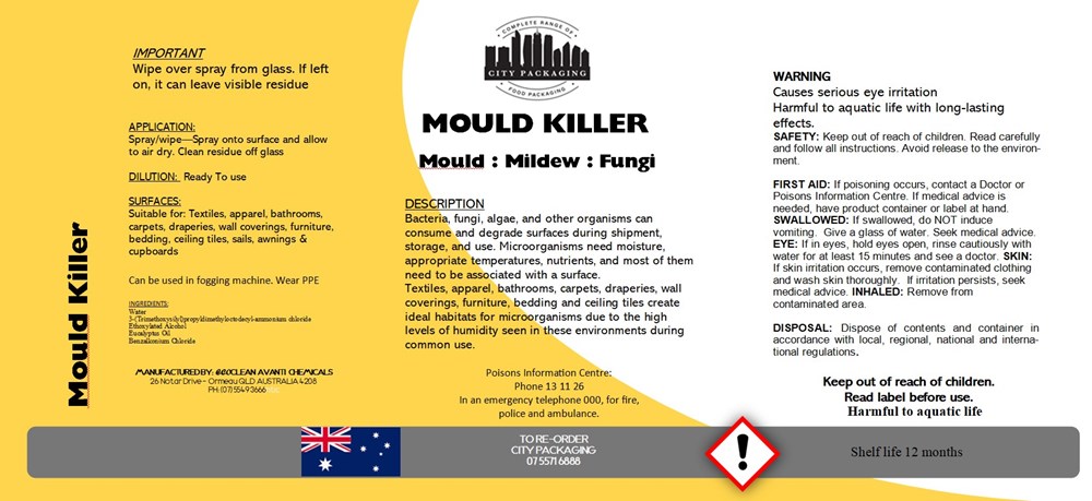 1 CityPack Mould Killer Micro Bat 5Ltr